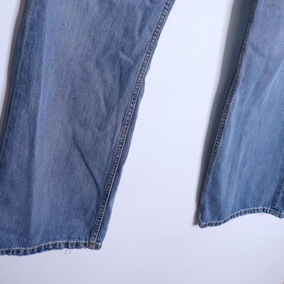 RE/DONE Loose Boot Jeans Hacienda Light Washed Blue High Rise Women's 27 - Picture 6 of 13